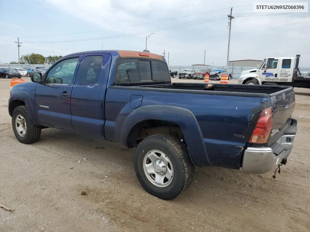 2005 Toyota Tacoma Prerunner Access Cab VIN: 5TETU62N95Z068396 Lot: 69661124