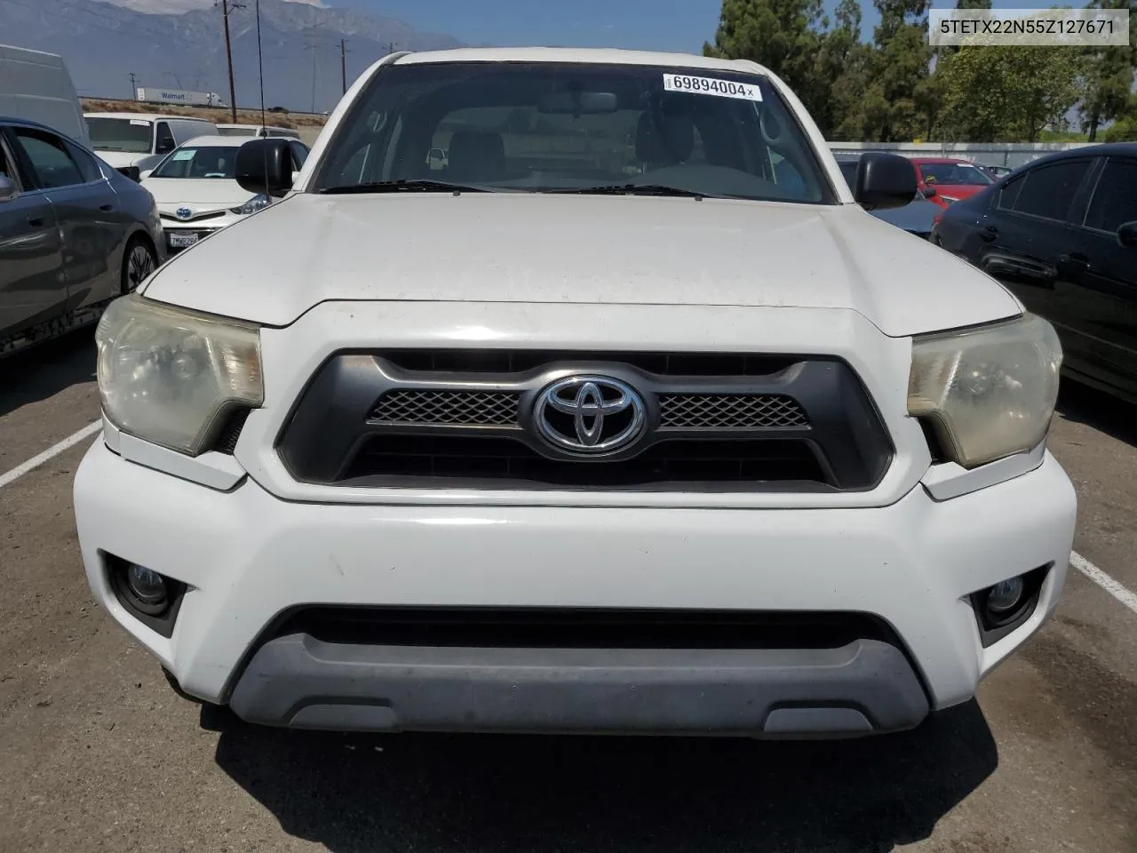 2005 Toyota Tacoma Access Cab VIN: 5TETX22N55Z127671 Lot: 69894004