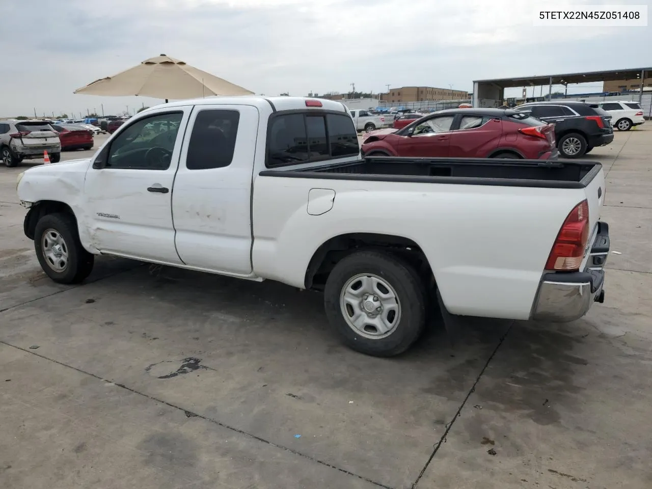 2005 Toyota Tacoma Access Cab VIN: 5TETX22N45Z051408 Lot: 69991144