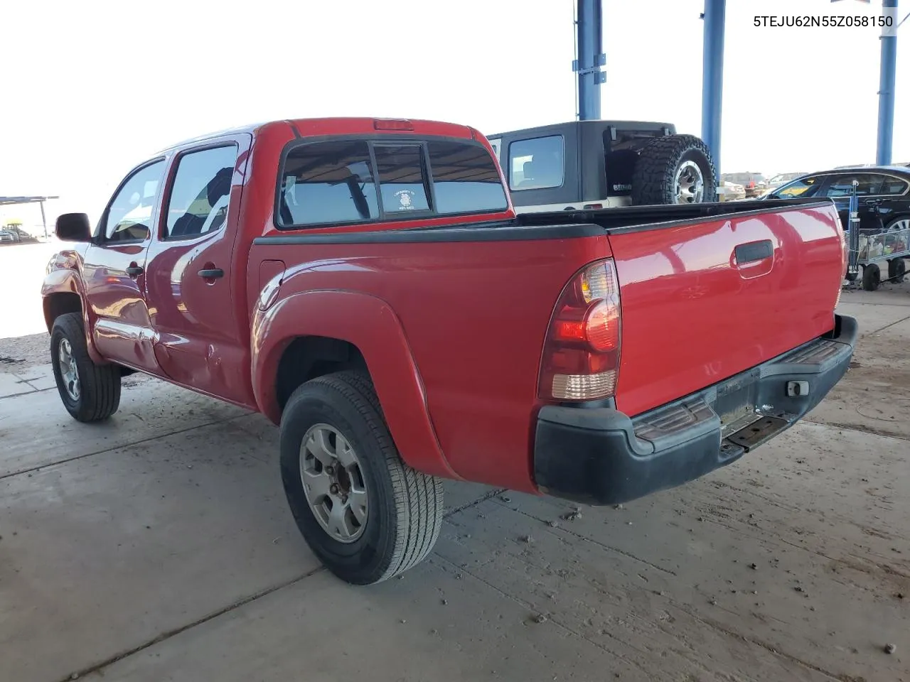 2005 Toyota Tacoma Double Cab Prerunner VIN: 5TEJU62N55Z058150 Lot: 70568824