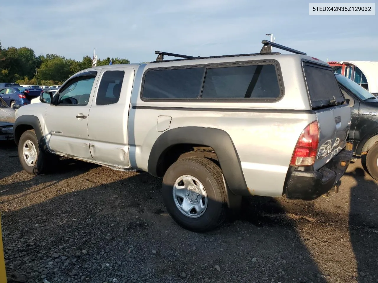 2005 Toyota Tacoma Access Cab VIN: 5TEUX42N35Z129032 Lot: 70804654