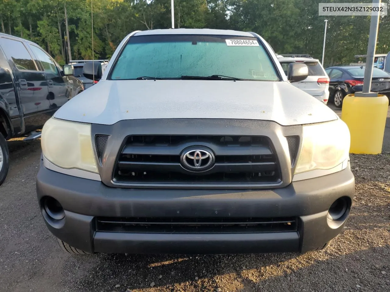 2005 Toyota Tacoma Access Cab VIN: 5TEUX42N35Z129032 Lot: 70804654