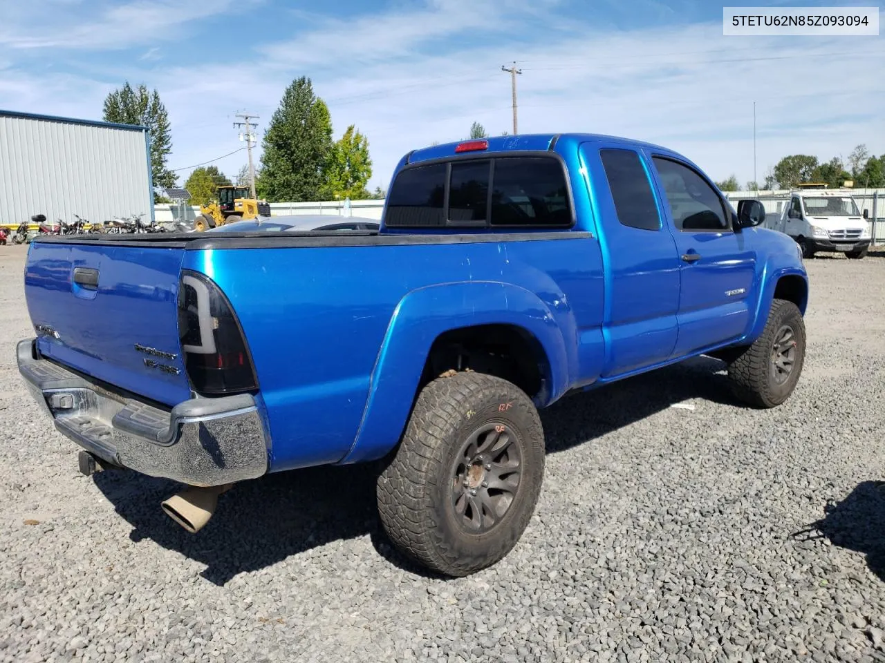 2005 Toyota Pickup VIN: 5TETU62N85Z093094 Lot: 70821614