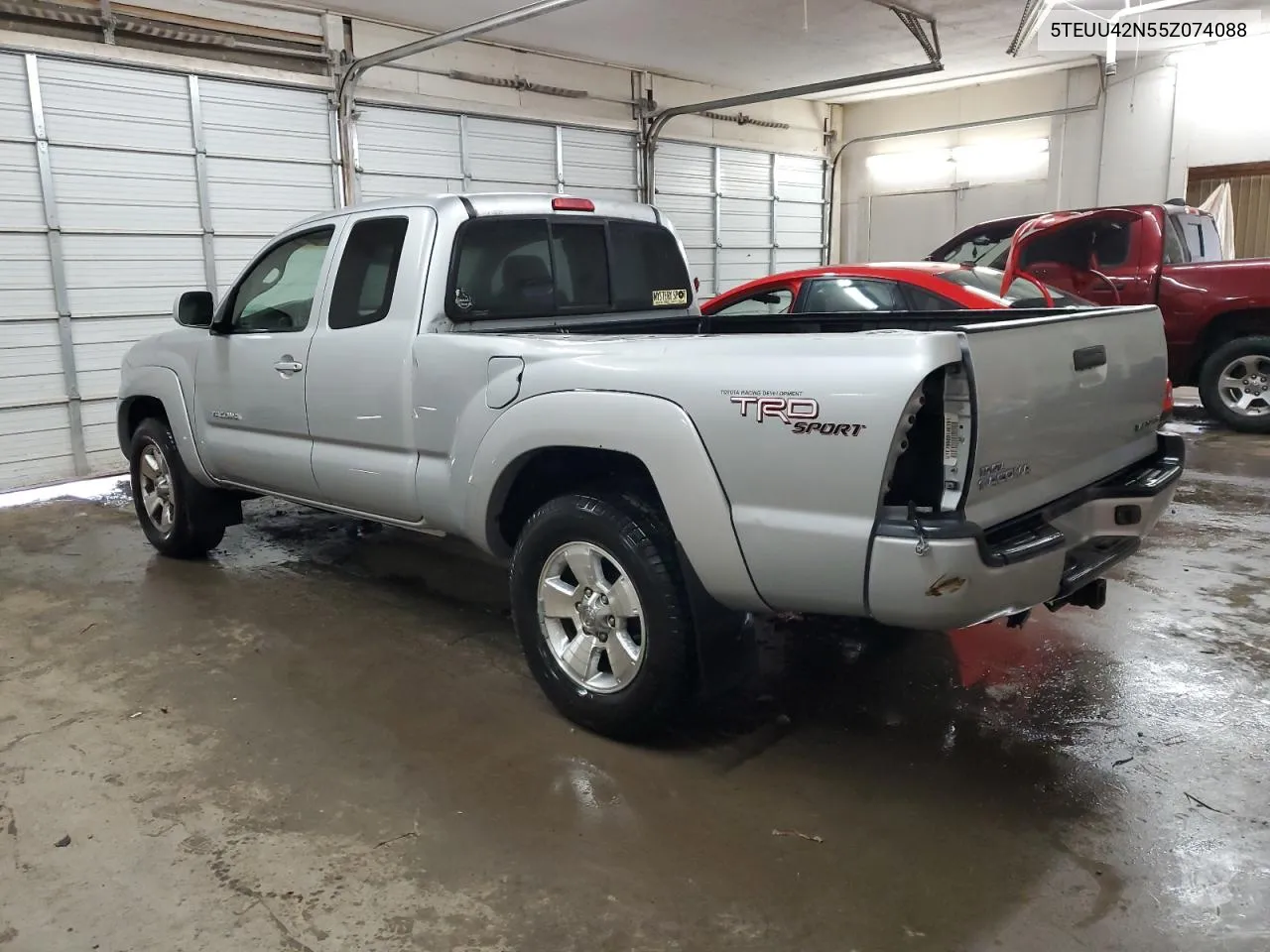 2005 Toyota Tacoma Access Cab VIN: 5TEUU42N55Z074088 Lot: 71359494