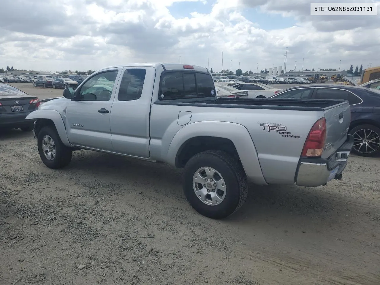 2005 Toyota Tacoma Prerunner Access Cab VIN: 5TETU62N85Z031131 Lot: 71486524