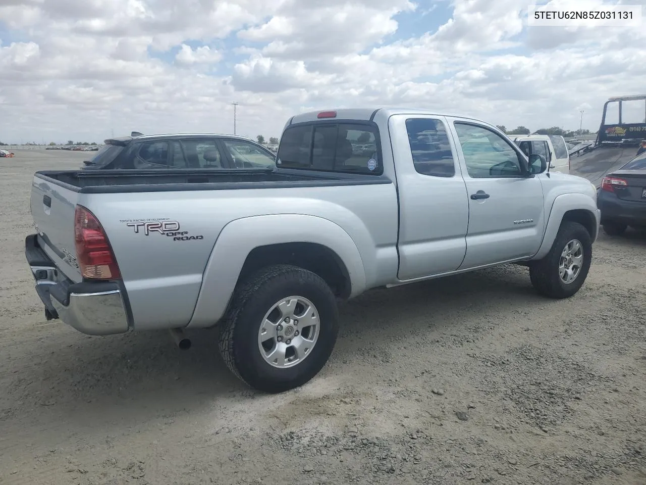 2005 Toyota Tacoma Prerunner Access Cab VIN: 5TETU62N85Z031131 Lot: 71486524