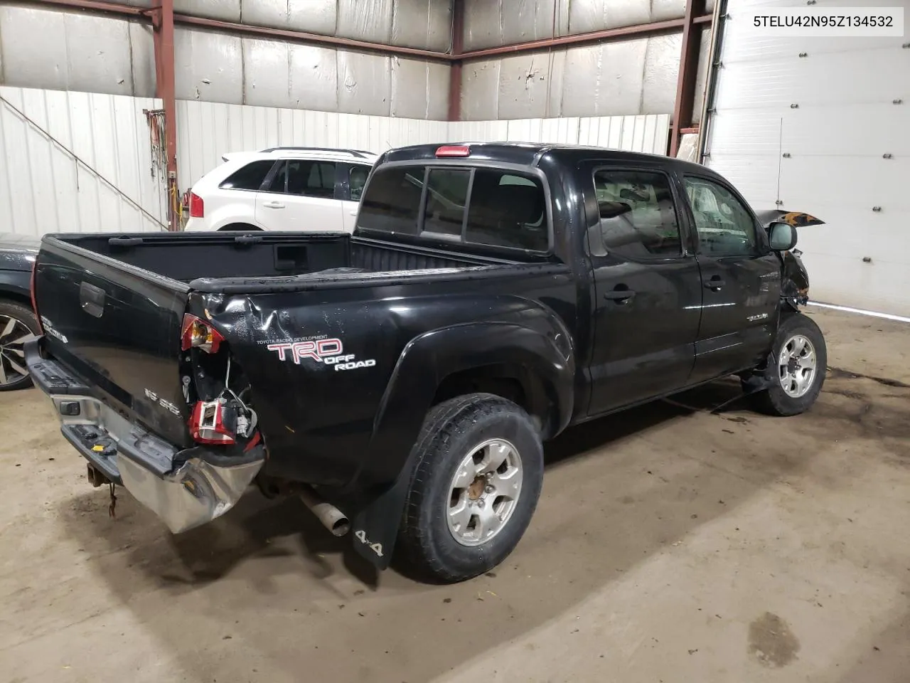 2005 Toyota Tacoma Double Cab VIN: 5TELU42N95Z134532 Lot: 71496544