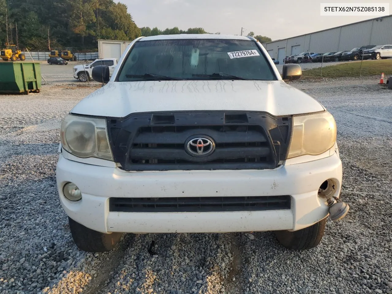 2005 Toyota Tacoma Prerunner Access Cab VIN: 5TETX62N75Z085138 Lot: 72279764