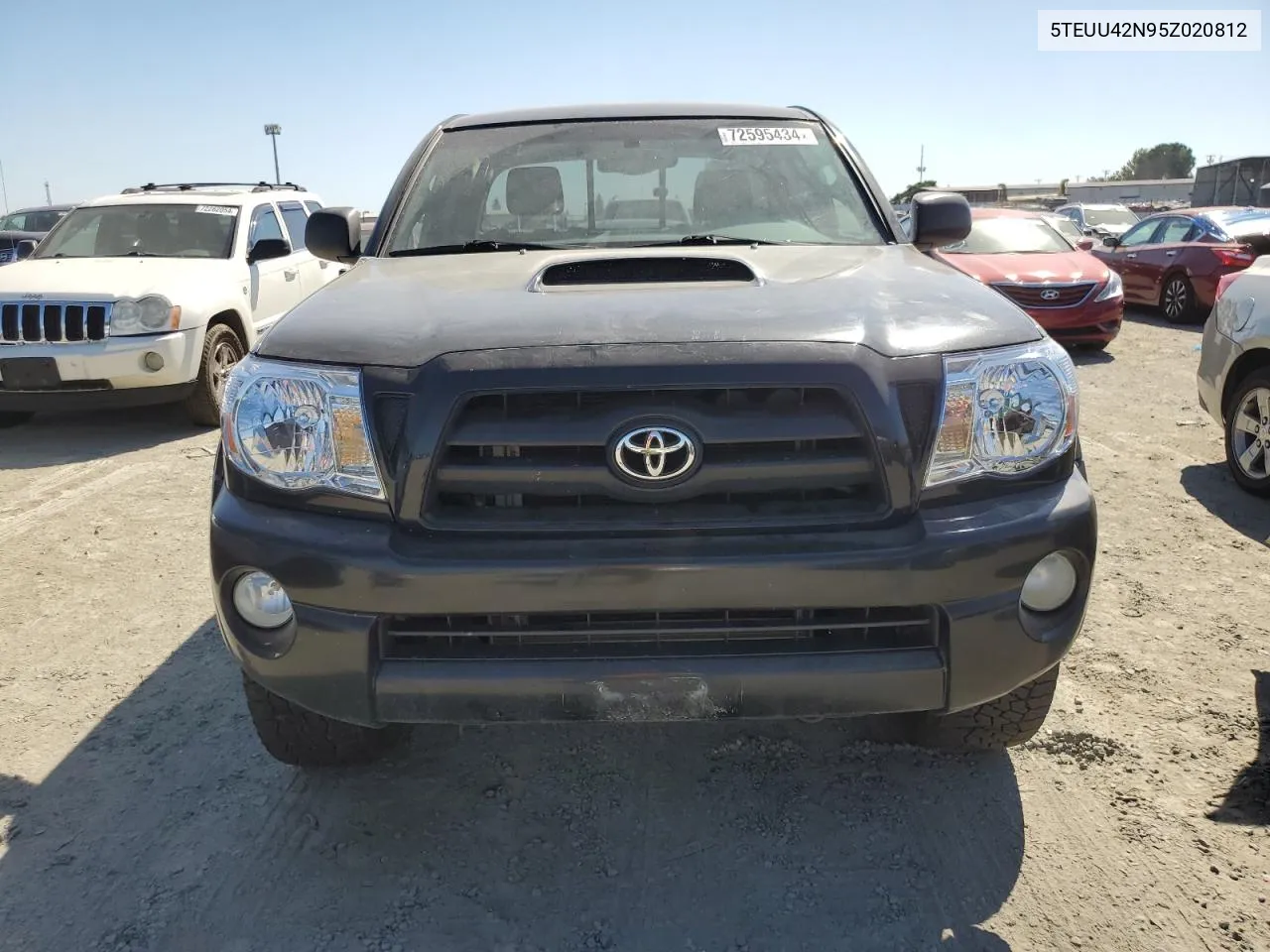 2005 Toyota Tacoma Access Cab VIN: 5TEUU42N95Z020812 Lot: 72595434