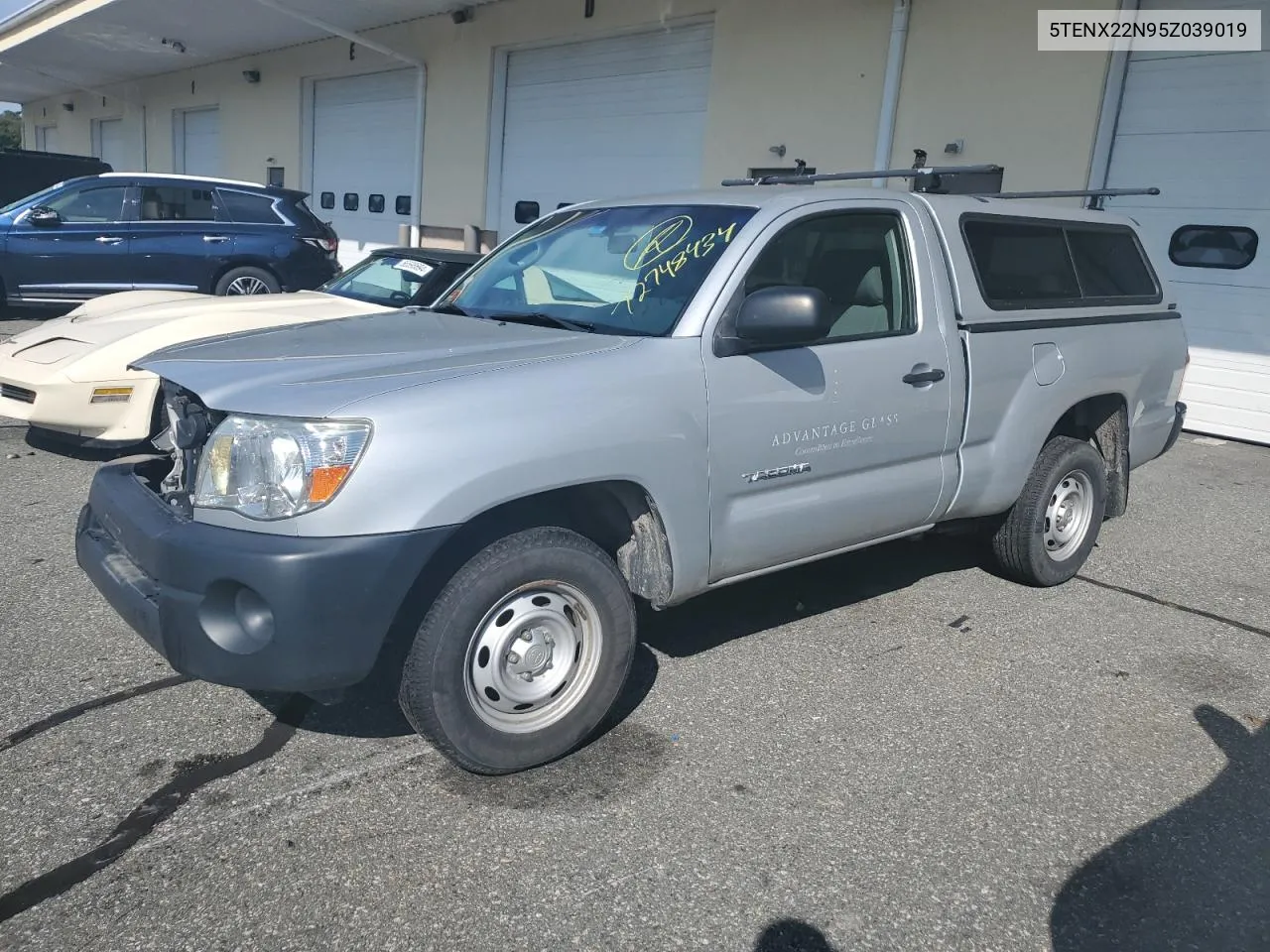 2005 Toyota Tacoma VIN: 5TENX22N95Z039019 Lot: 72748434