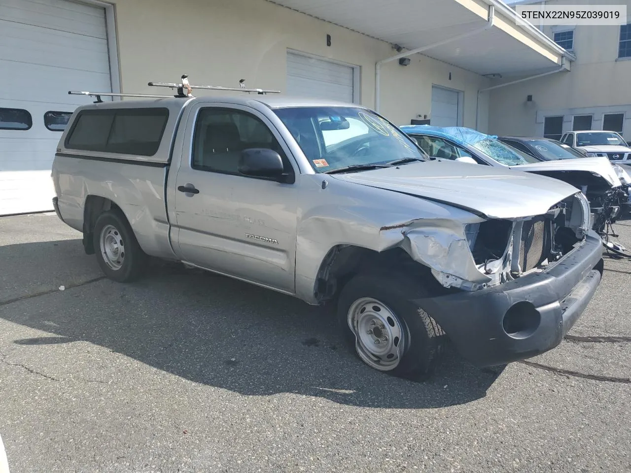 2005 Toyota Tacoma VIN: 5TENX22N95Z039019 Lot: 72748434