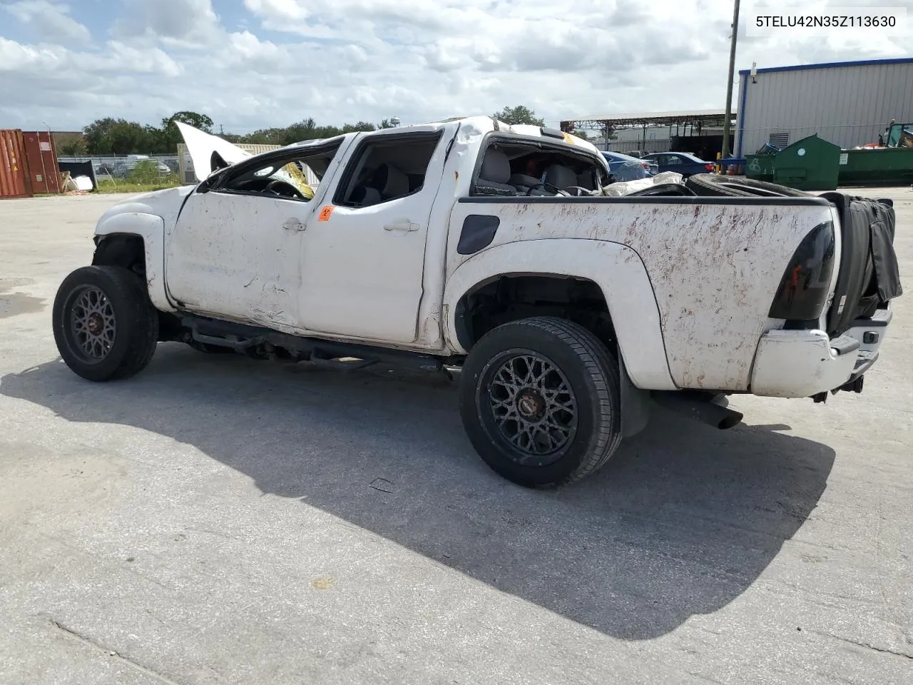 2005 Toyota Tacoma Double Cab VIN: 5TELU42N35Z113630 Lot: 72913544