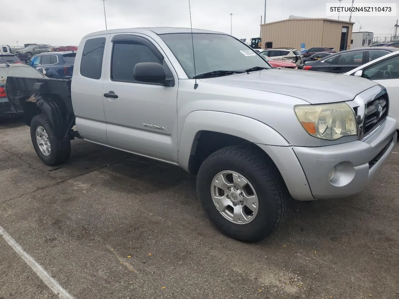 2005 Toyota Tacoma Prerunner Access Cab VIN: 5TETU62N45Z110473 Lot: 73292074