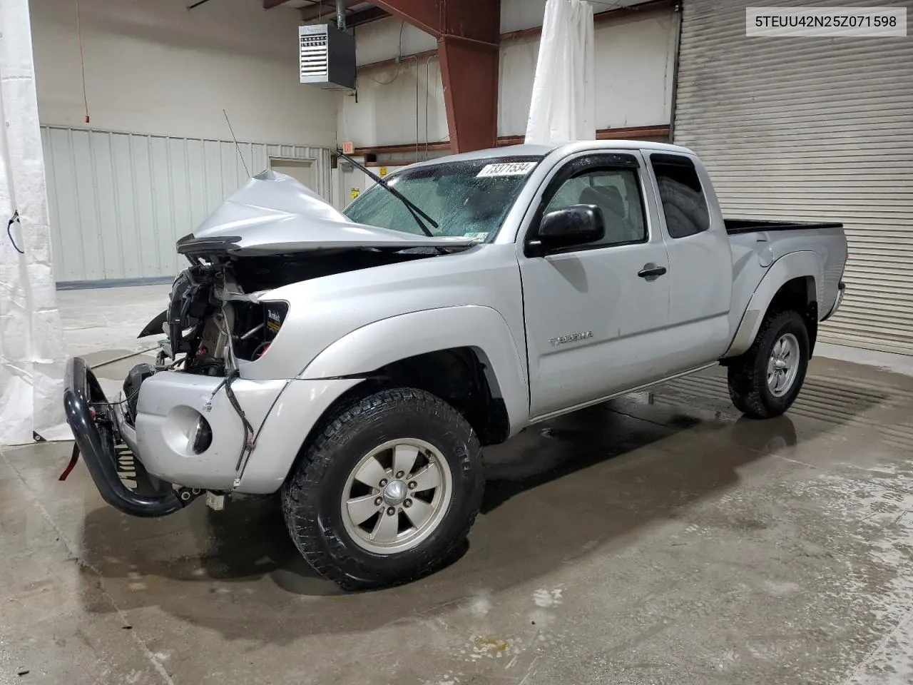 2005 Toyota Tacoma Access Cab VIN: 5TEUU42N25Z071598 Lot: 73371534