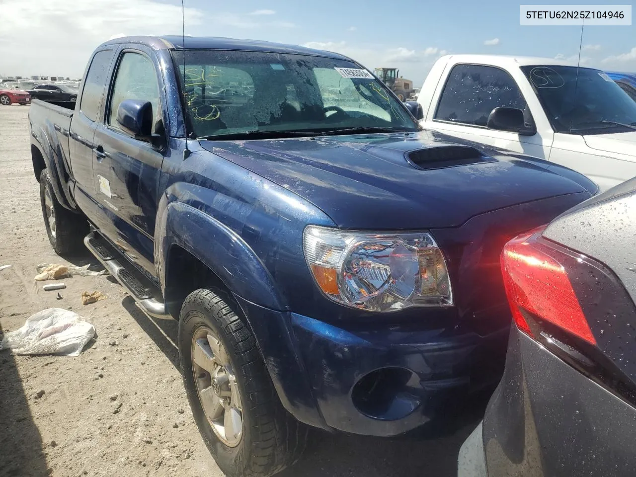 2005 Toyota Tacoma Prerunner Access Cab VIN: 5TETU62N25Z104946 Lot: 74563064