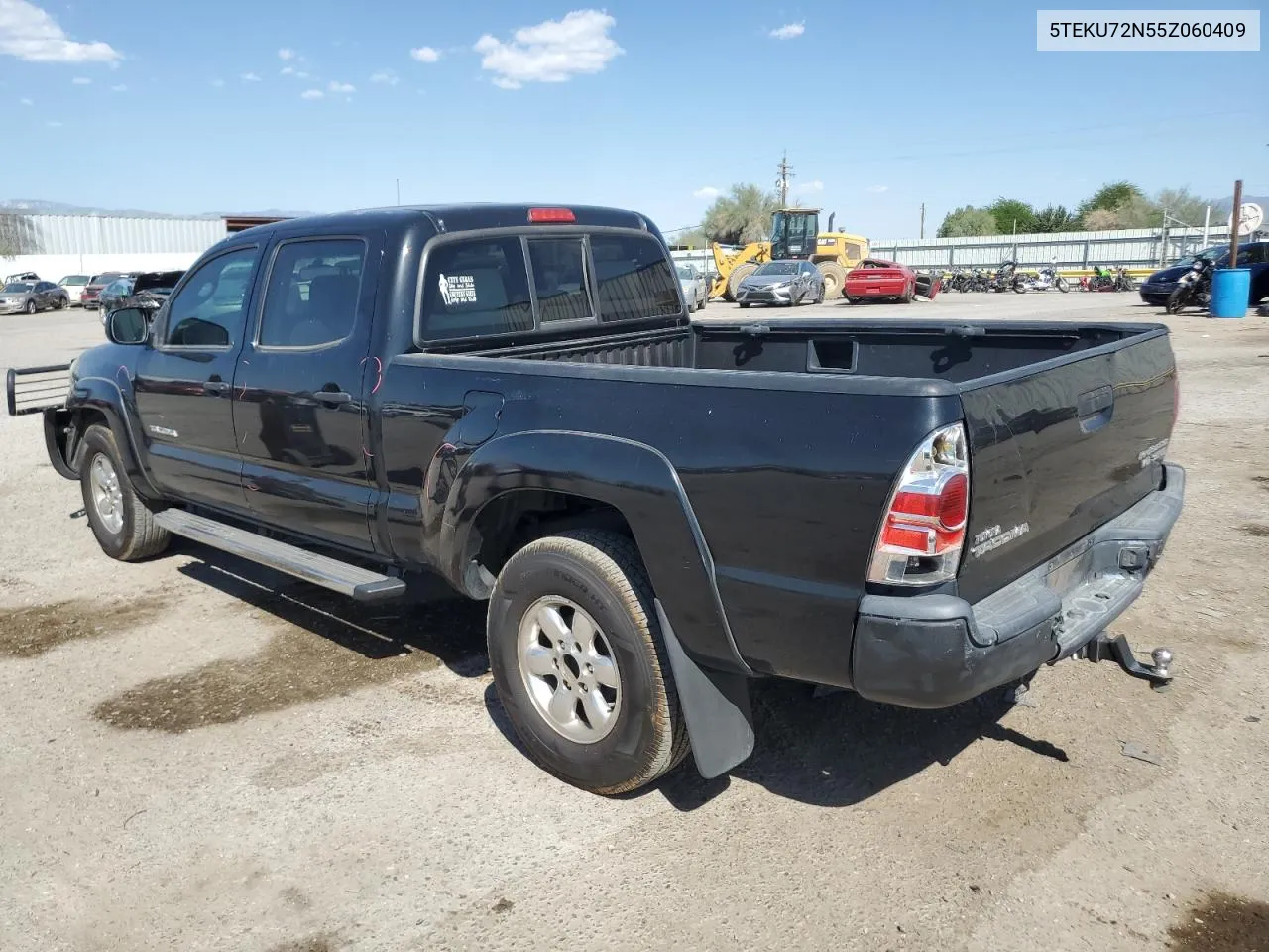 2005 Toyota Tacoma Double Cab Prerunner Long Bed VIN: 5TEKU72N55Z060409 Lot: 74756854