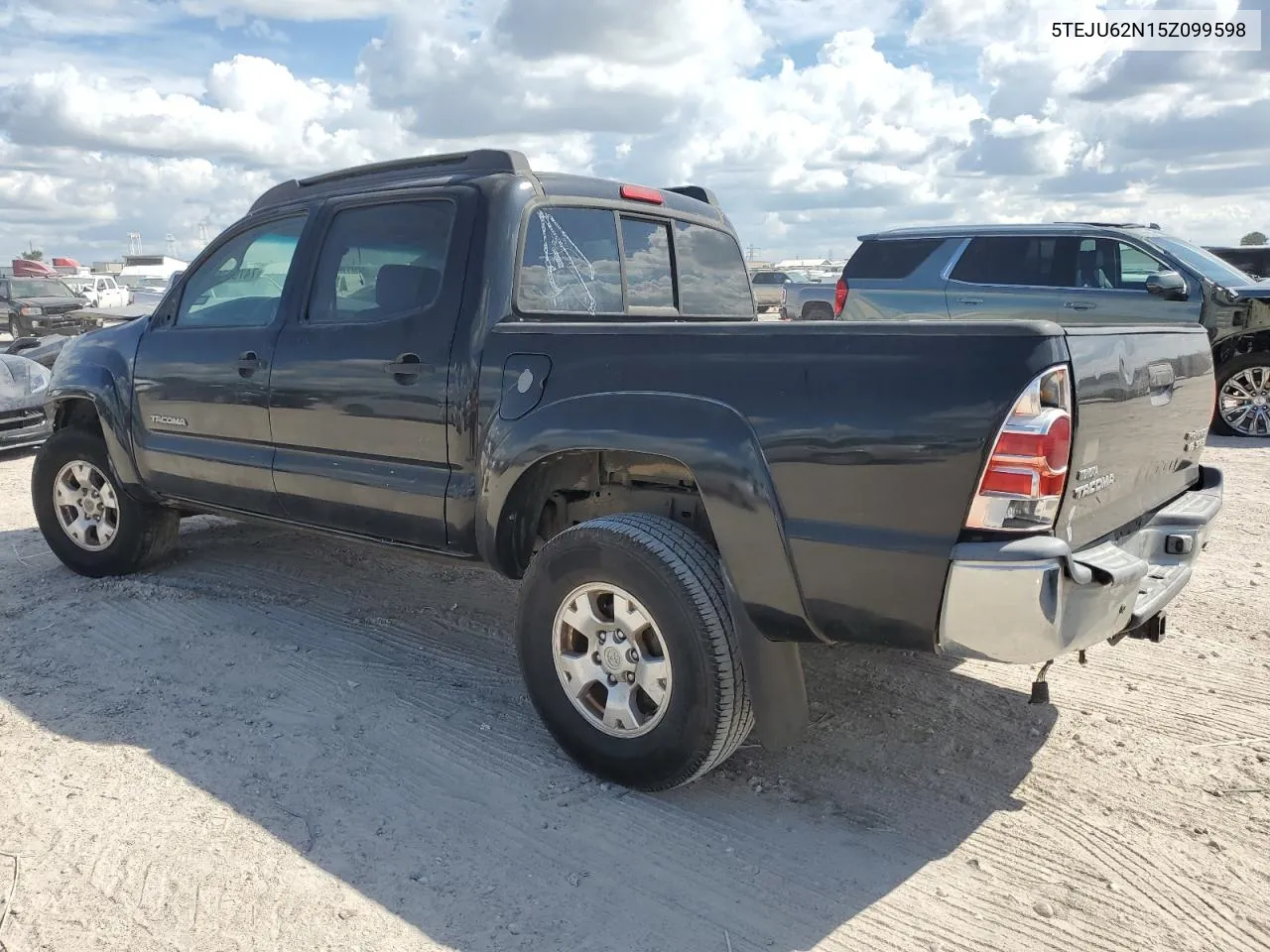 2005 Toyota Tacoma Double Cab Prerunner VIN: 5TEJU62N15Z099598 Lot: 74798784