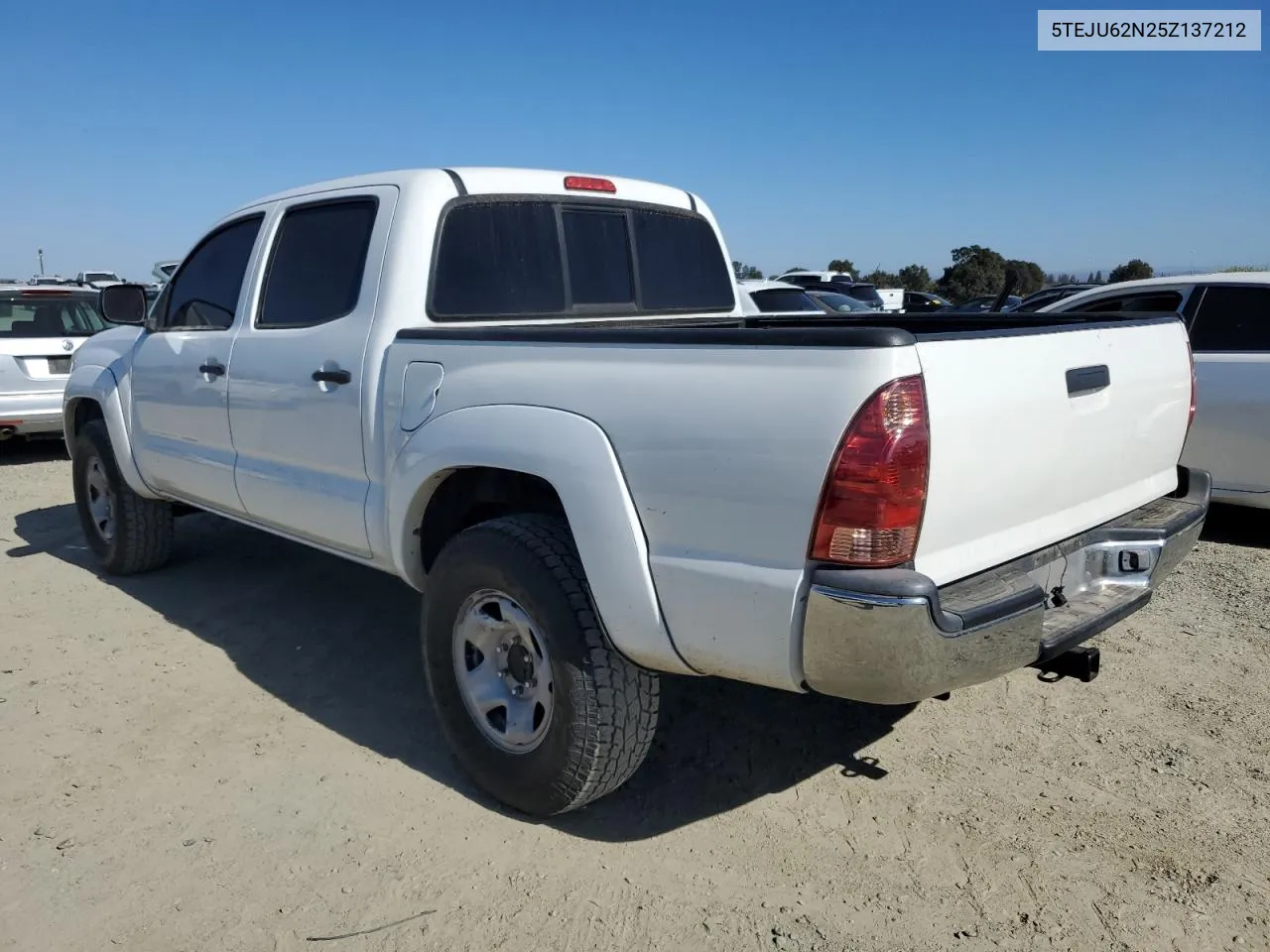 5TEJU62N25Z137212 2005 Toyota Tacoma Double Cab Prerunner