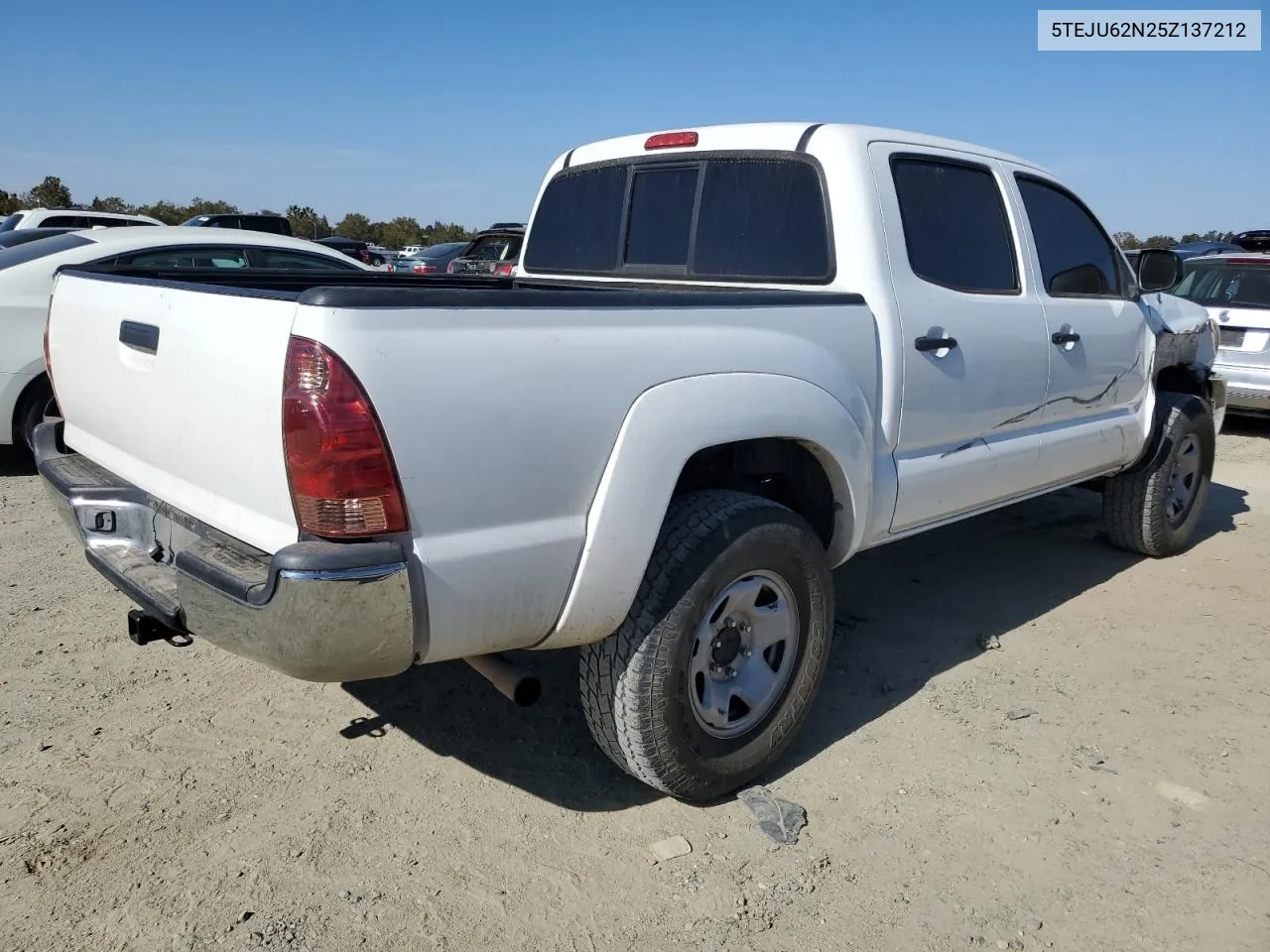 5TEJU62N25Z137212 2005 Toyota Tacoma Double Cab Prerunner