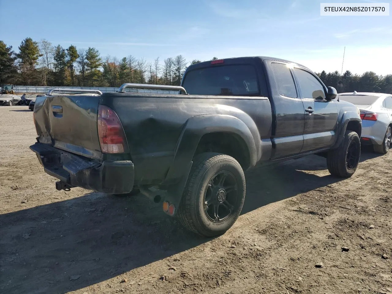 2005 Toyota Tacoma Access Cab VIN: 5TEUX42N85Z017570 Lot: 77431724