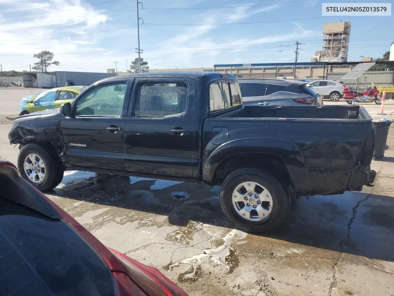 2005 Toyota Tacoma Double Cab VIN: 5TELU42N05Z013579 Lot: 77446474