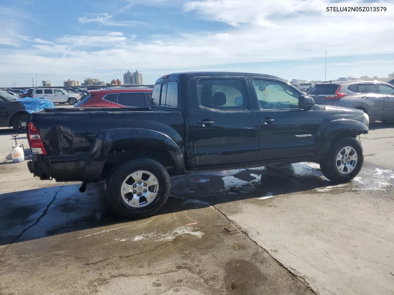 2005 Toyota Tacoma Double Cab VIN: 5TELU42N05Z013579 Lot: 77446474