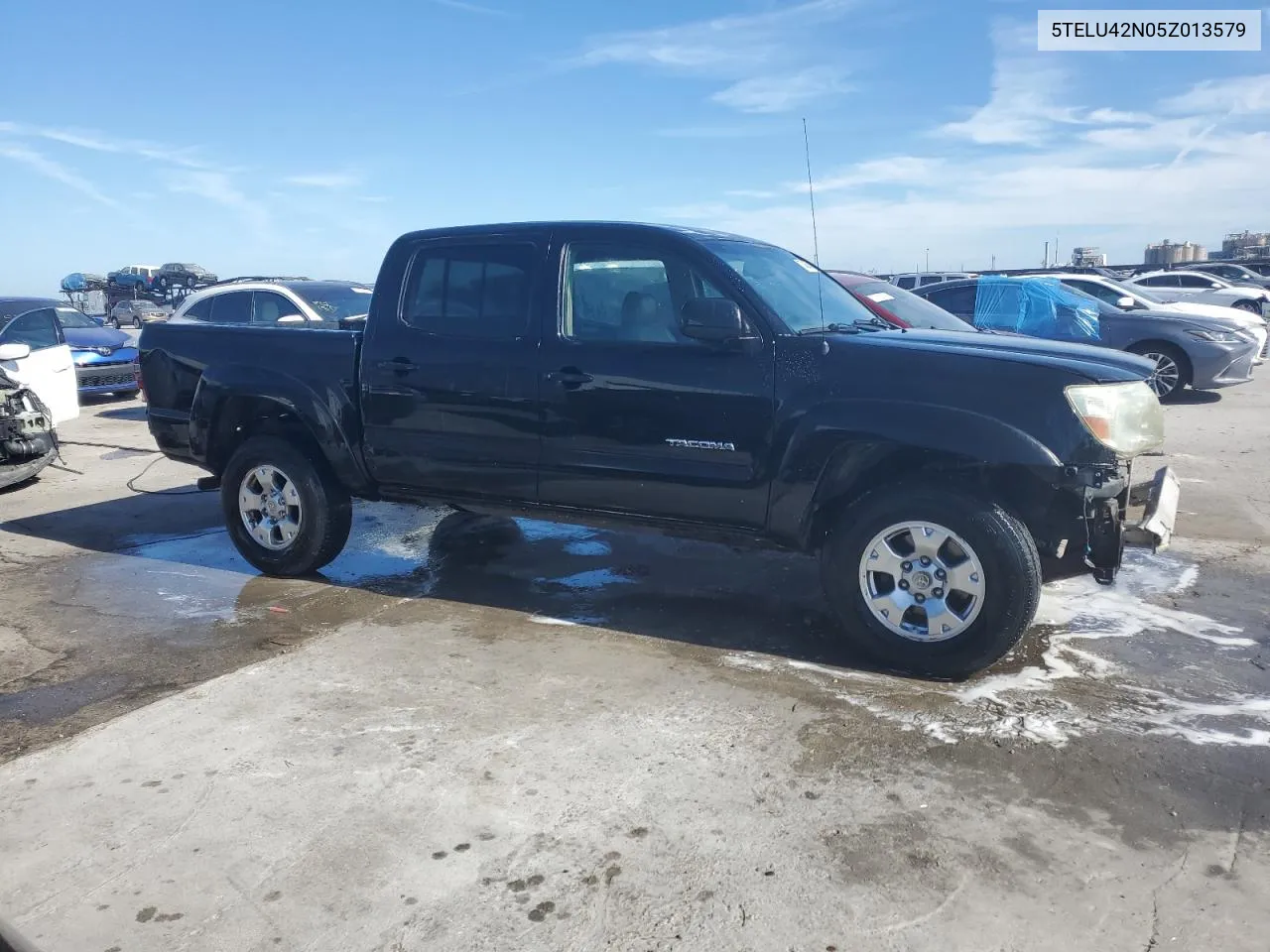 2005 Toyota Tacoma Double Cab VIN: 5TELU42N05Z013579 Lot: 77446474