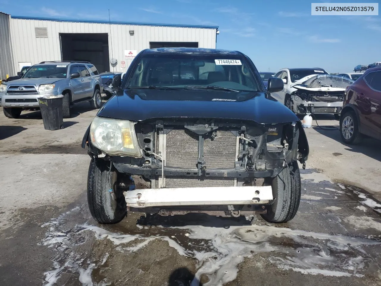 2005 Toyota Tacoma Double Cab VIN: 5TELU42N05Z013579 Lot: 77446474