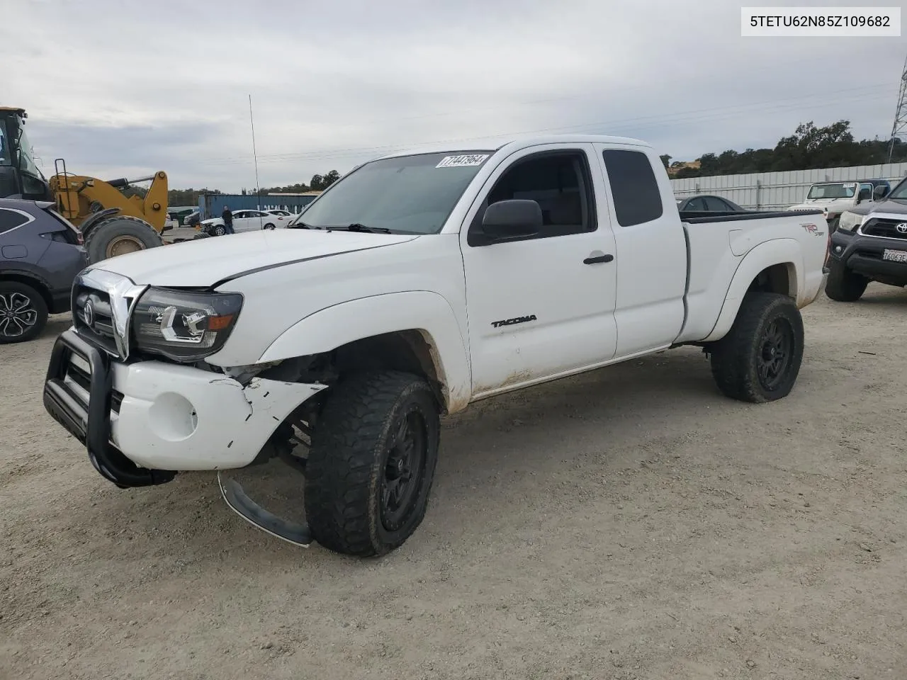 2005 Toyota Tacoma Prerunner Access Cab VIN: 5TETU62N85Z109682 Lot: 77447964