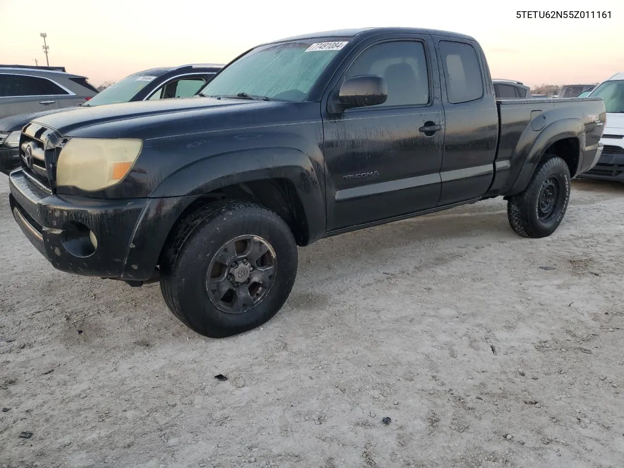 2005 Toyota Tacoma Prerunner Access Cab VIN: 5TETU62N55Z011161 Lot: 77491084