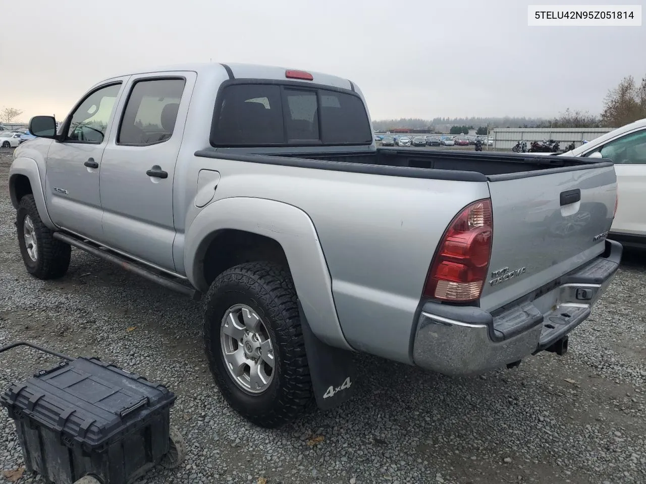 2005 Toyota Tacoma Double Cab VIN: 5TELU42N95Z051814 Lot: 77740944