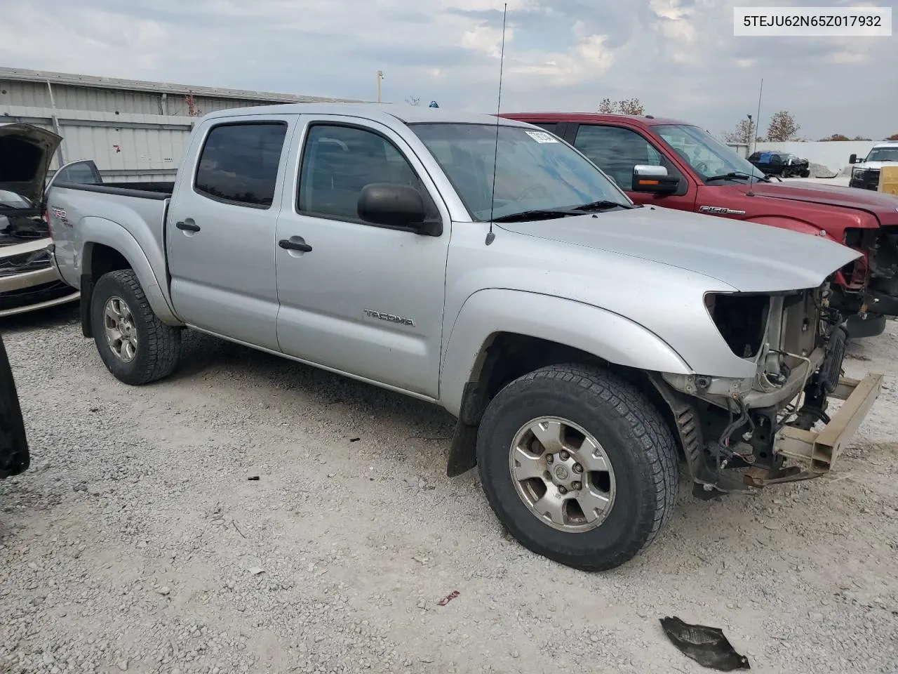 2005 Toyota Tacoma Double Cab Prerunner VIN: 5TEJU62N65Z017932 Lot: 77912184