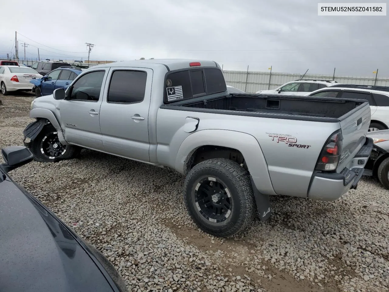 5TEMU52N55Z041582 2005 Toyota Tacoma Double Cab Long Bed