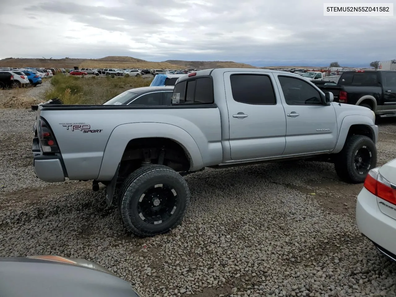 2005 Toyota Tacoma Double Cab Long Bed VIN: 5TEMU52N55Z041582 Lot: 78325134