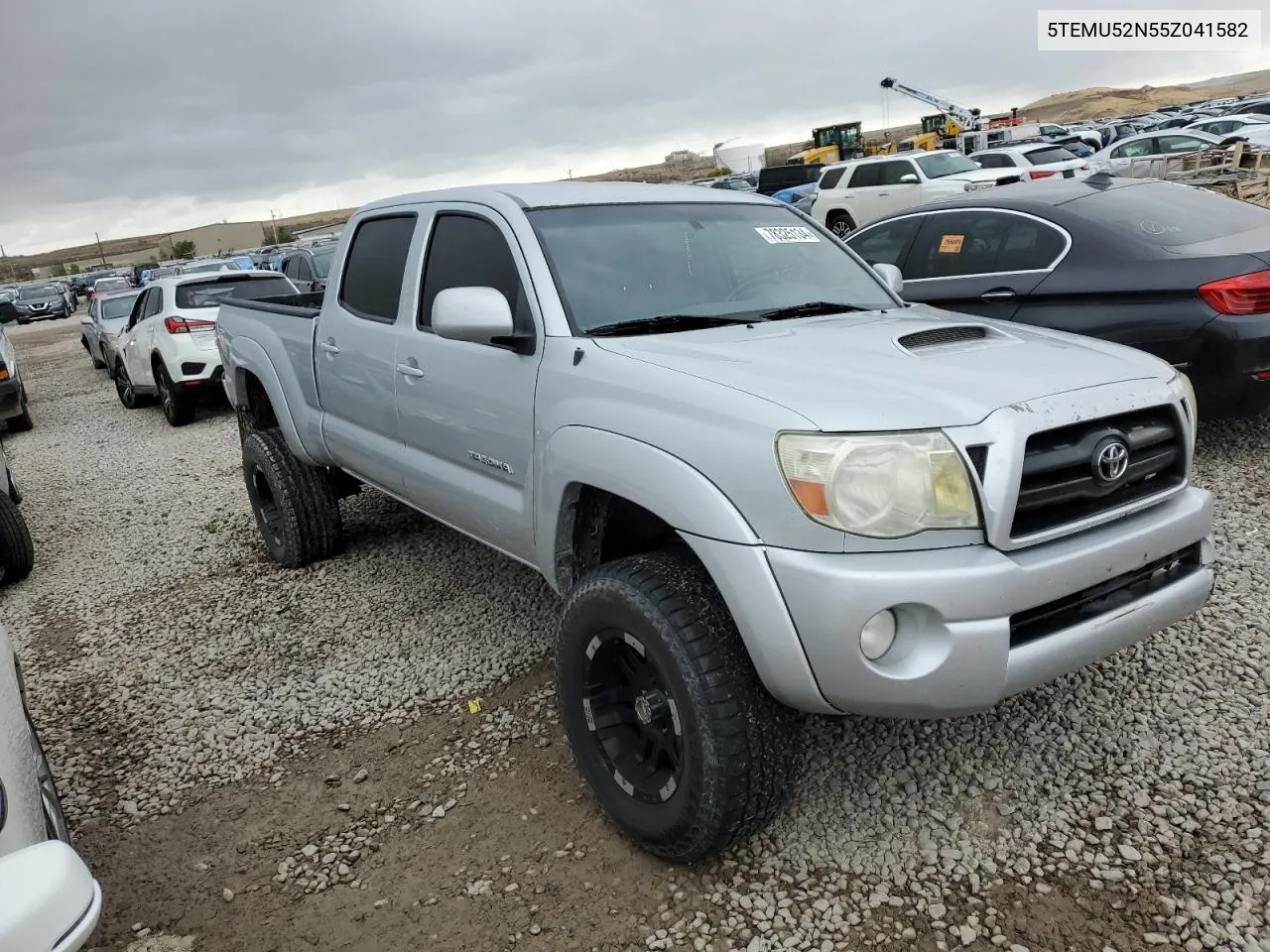 2005 Toyota Tacoma Double Cab Long Bed VIN: 5TEMU52N55Z041582 Lot: 78325134