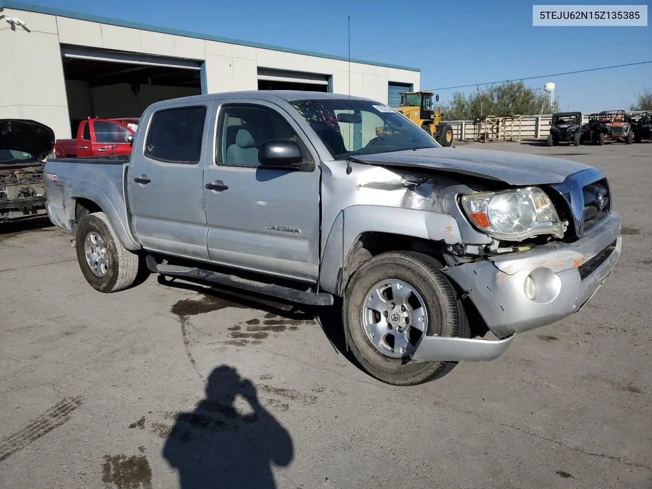 2005 Toyota Tacoma Double Cab Prerunner VIN: 5TEJU62N15Z135385 Lot: 78578224