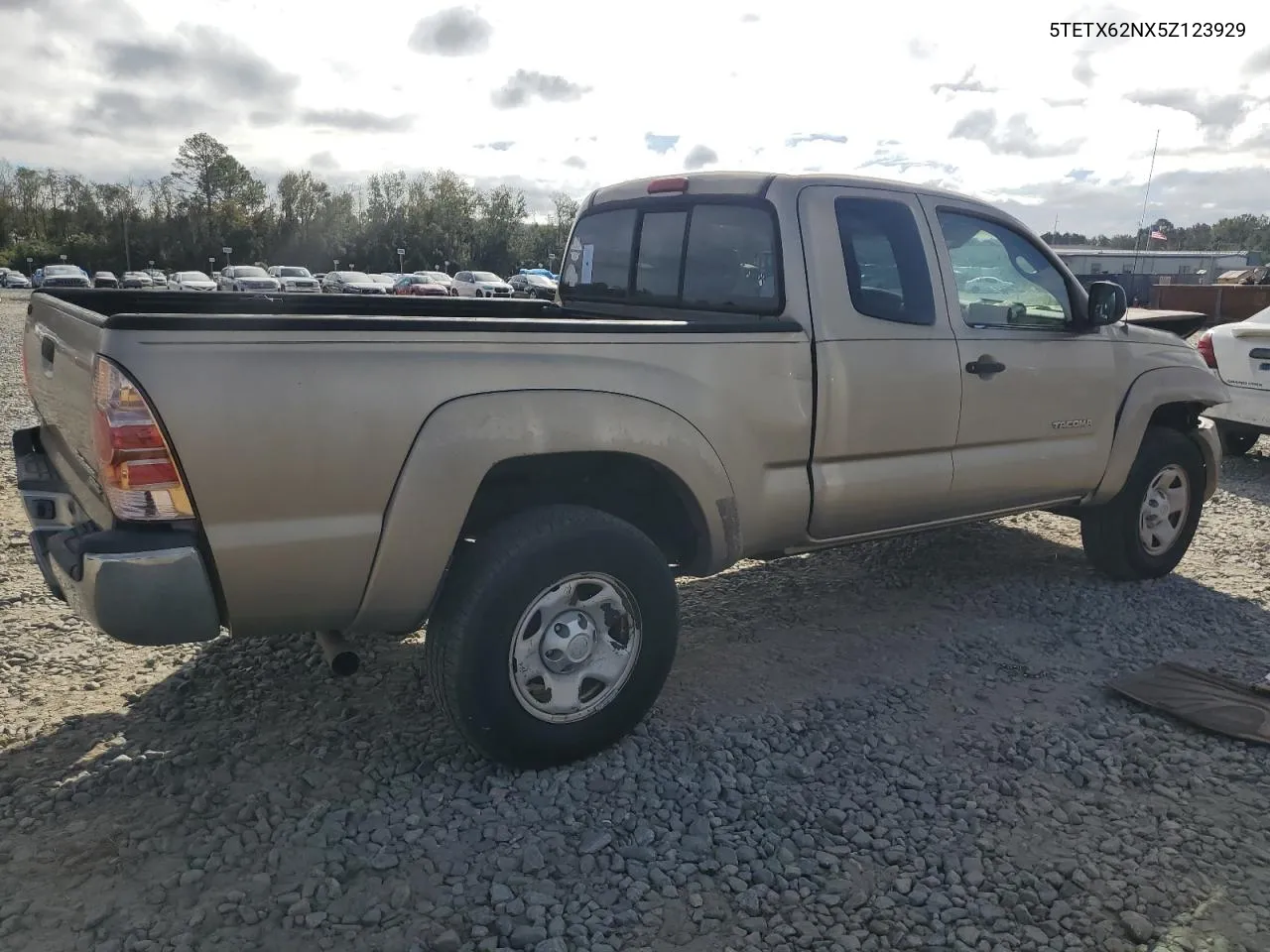 2005 Toyota Tacoma Prerunner Access Cab VIN: 5TETX62NX5Z123929 Lot: 78721264