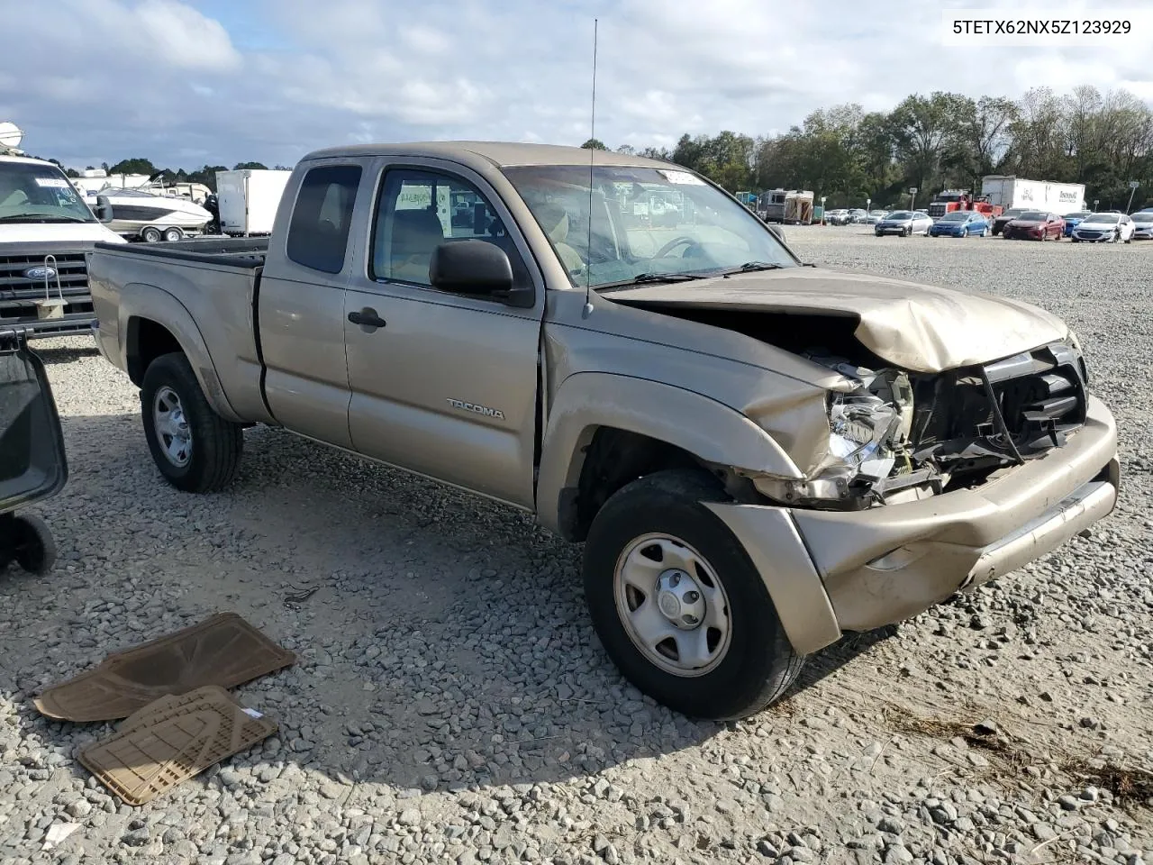 2005 Toyota Tacoma Prerunner Access Cab VIN: 5TETX62NX5Z123929 Lot: 78721264