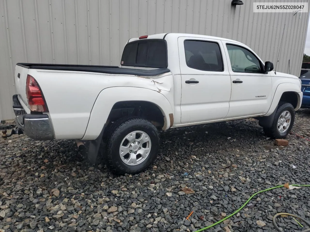 2005 Toyota Tacoma Double Cab Prerunner VIN: 5TEJU62N55Z028047 Lot: 78749184