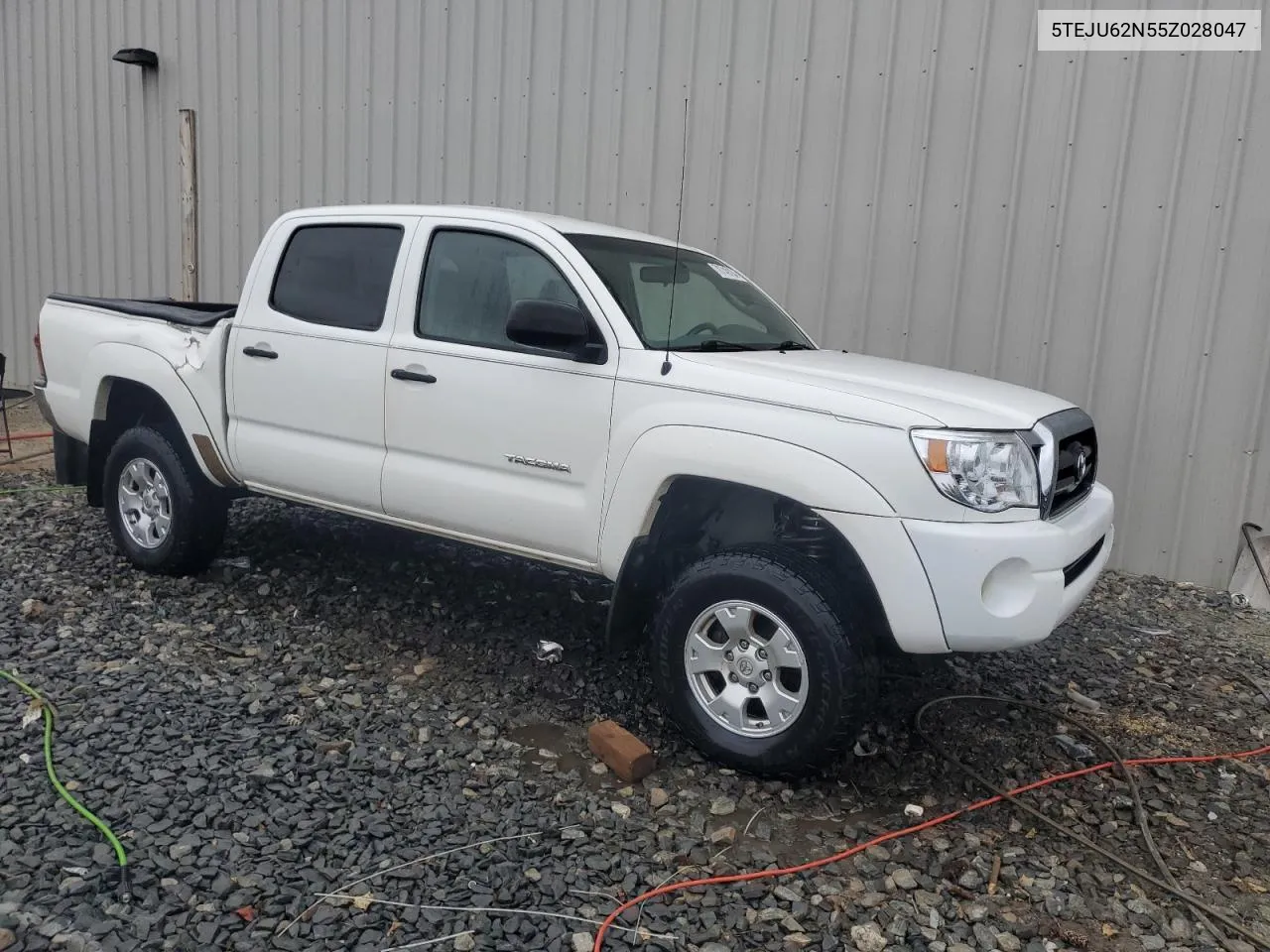 2005 Toyota Tacoma Double Cab Prerunner VIN: 5TEJU62N55Z028047 Lot: 78749184