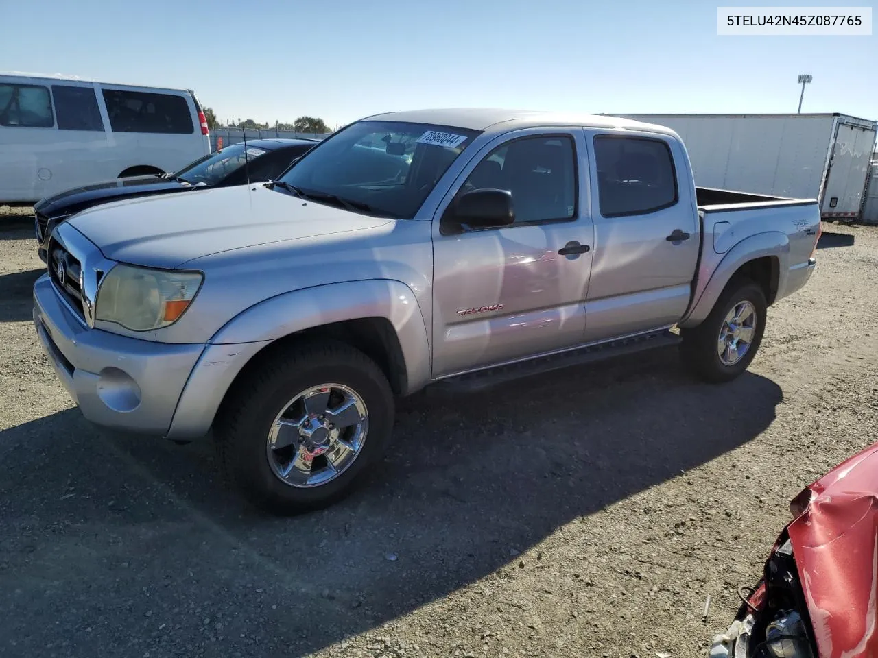 2005 Toyota Tacoma Double Cab VIN: 5TELU42N45Z087765 Lot: 78960044