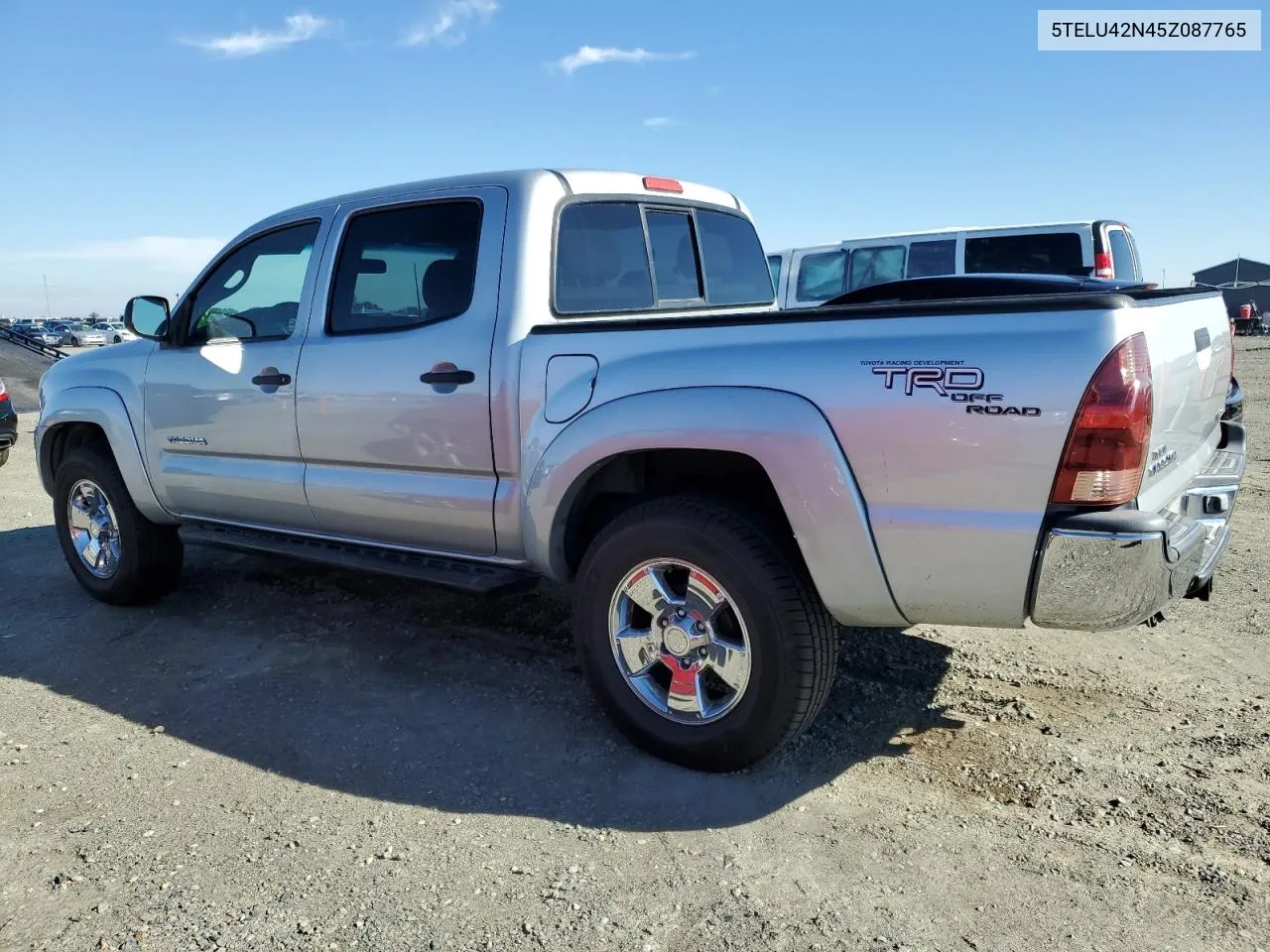 2005 Toyota Tacoma Double Cab VIN: 5TELU42N45Z087765 Lot: 78960044