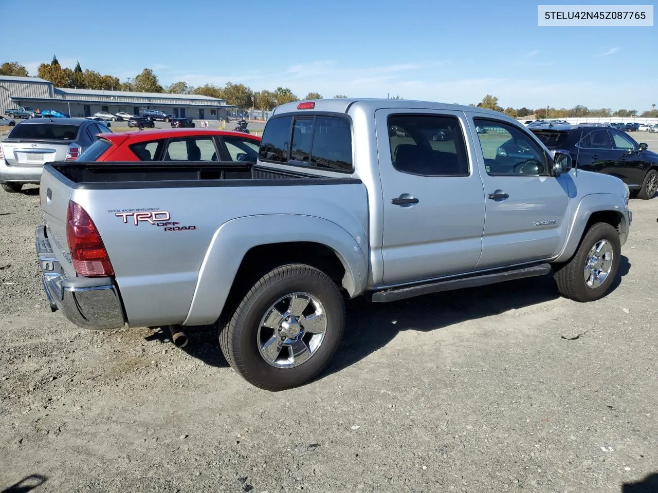 2005 Toyota Tacoma Double Cab VIN: 5TELU42N45Z087765 Lot: 78960044