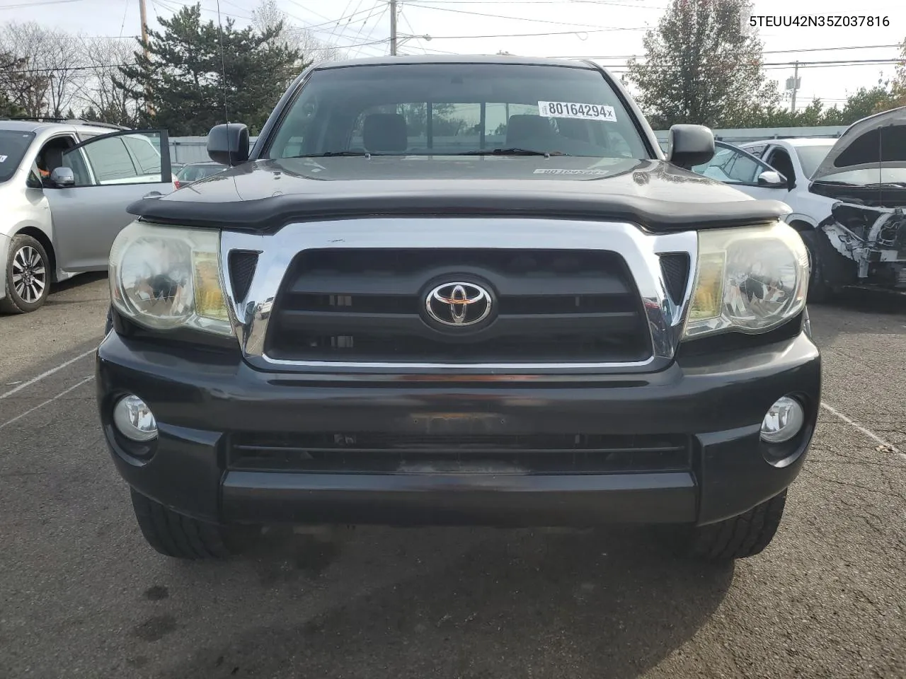 2005 Toyota Tacoma Access Cab VIN: 5TEUU42N35Z037816 Lot: 80164294