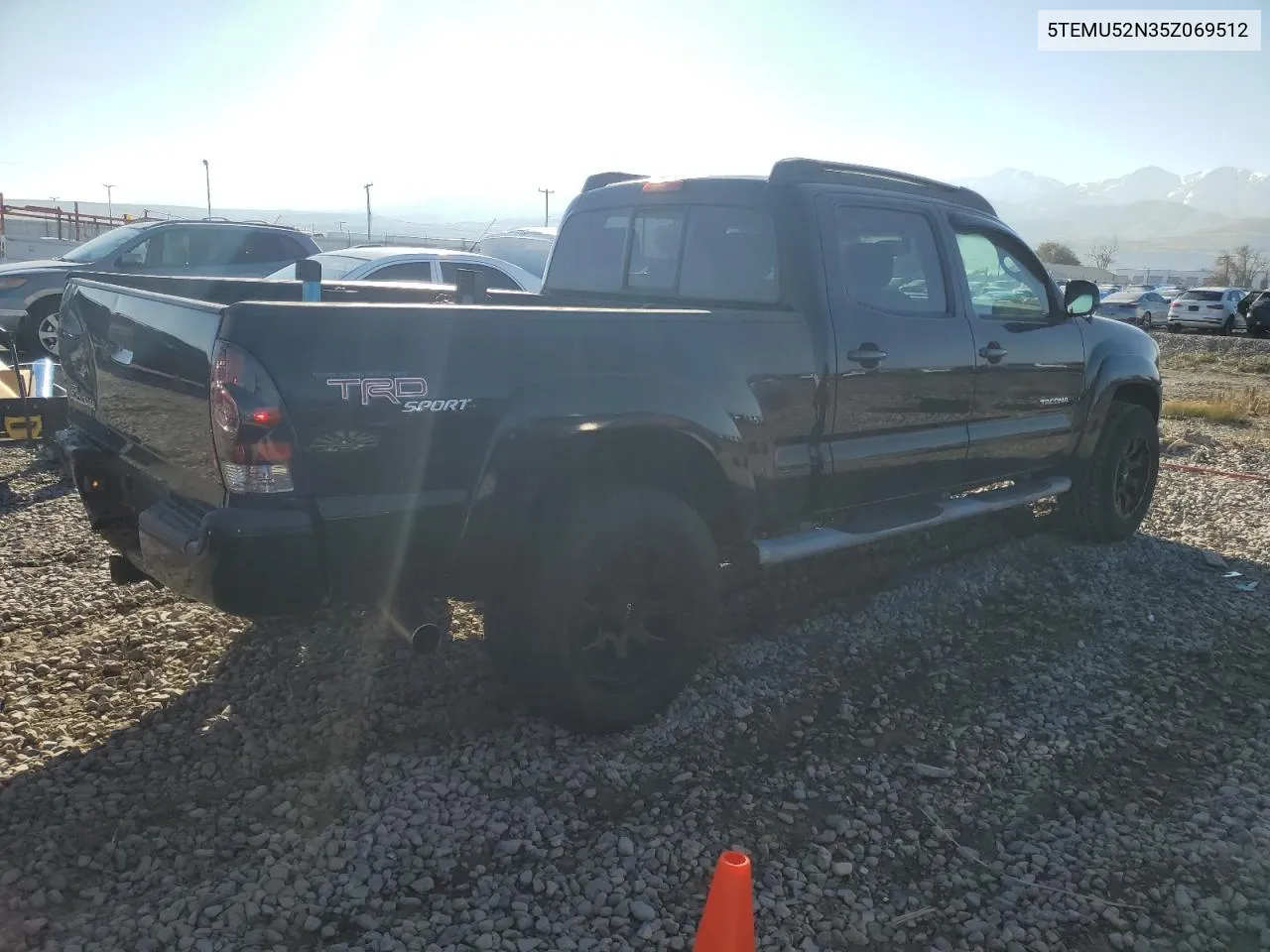 2005 Toyota Tacoma Double Cab Long Bed VIN: 5TEMU52N35Z069512 Lot: 80172304