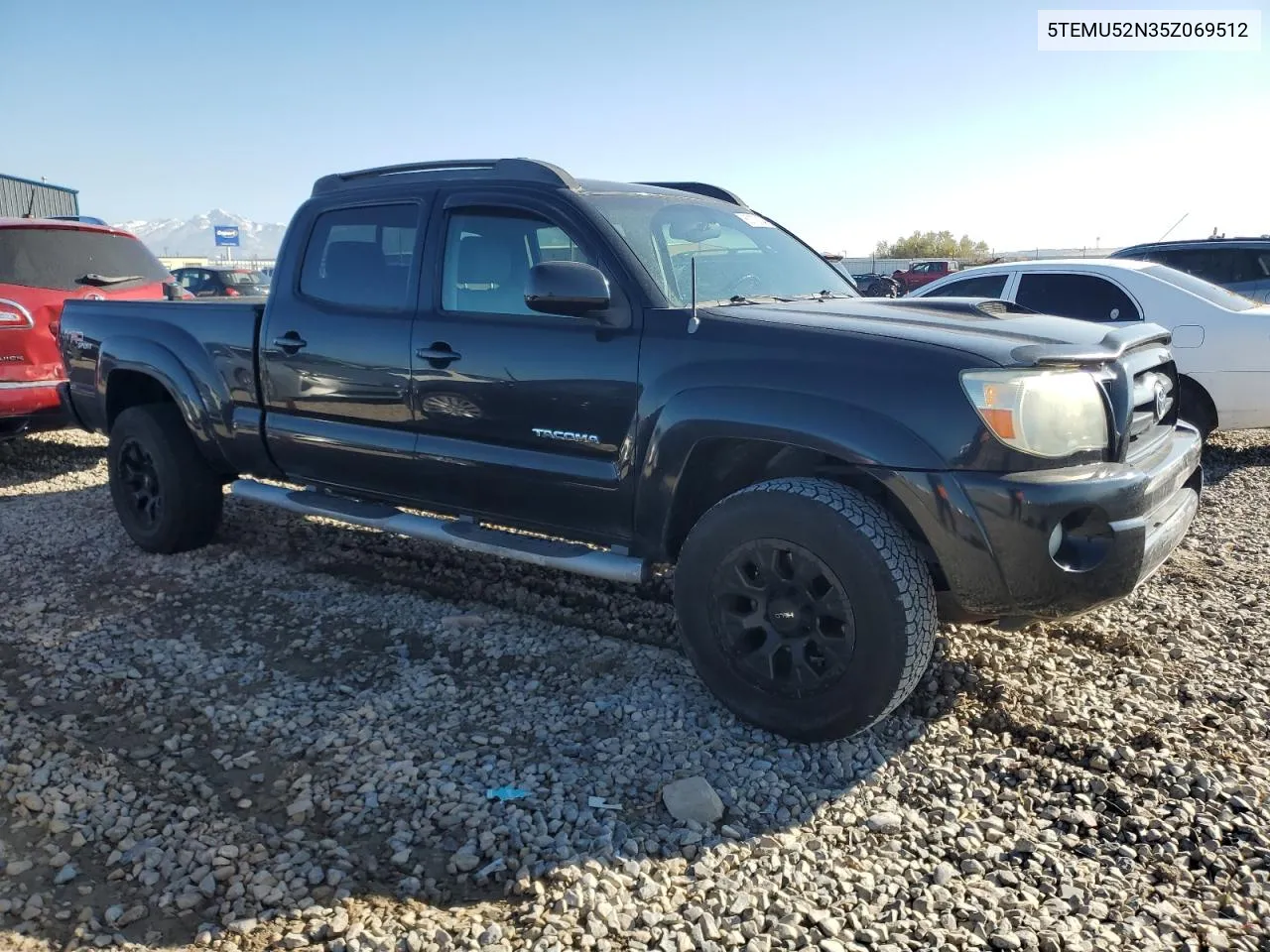 2005 Toyota Tacoma Double Cab Long Bed VIN: 5TEMU52N35Z069512 Lot: 80172304