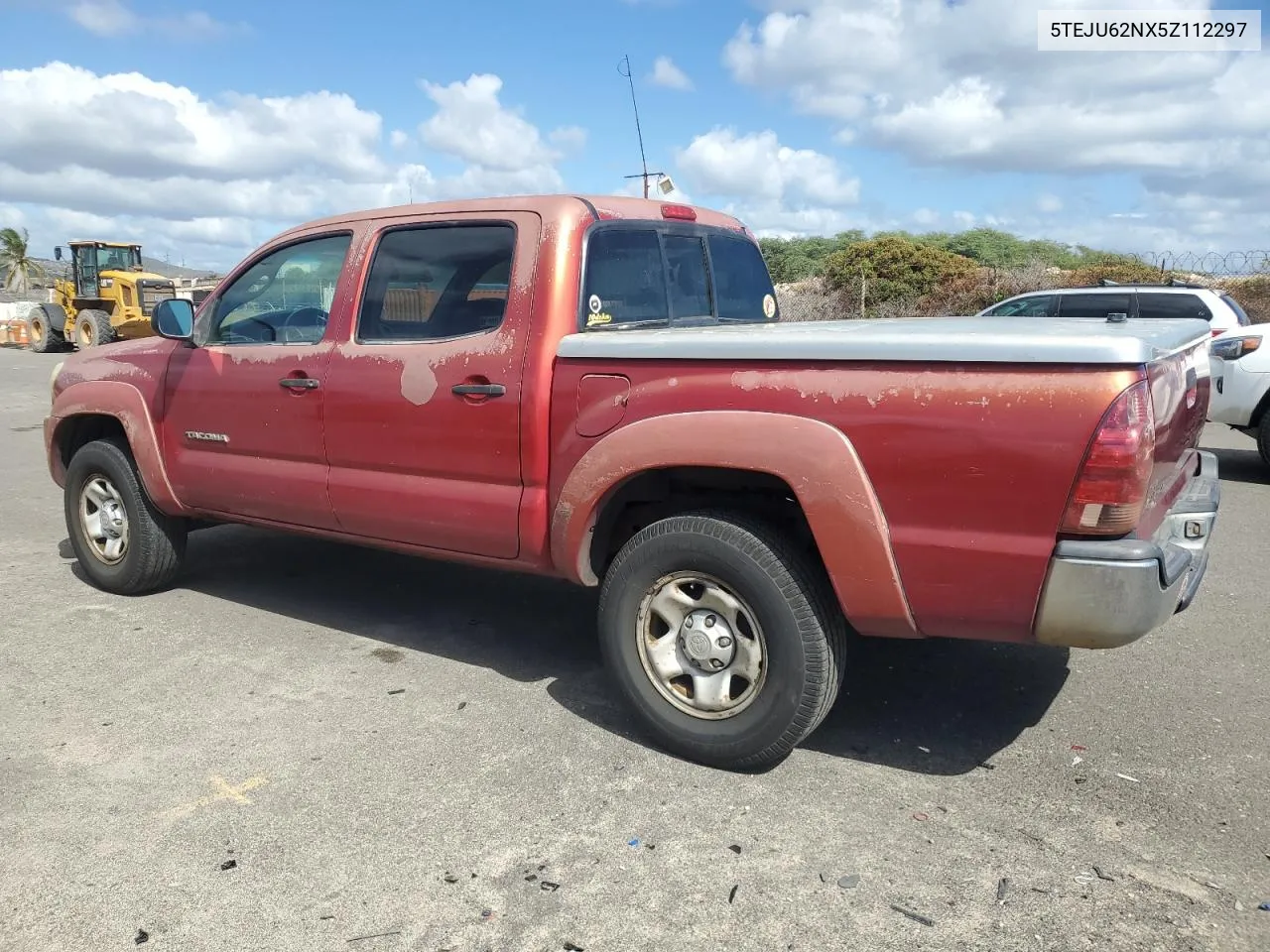 2005 Toyota Tacoma Double Cab Prerunner VIN: 5TEJU62NX5Z112297 Lot: 80344214