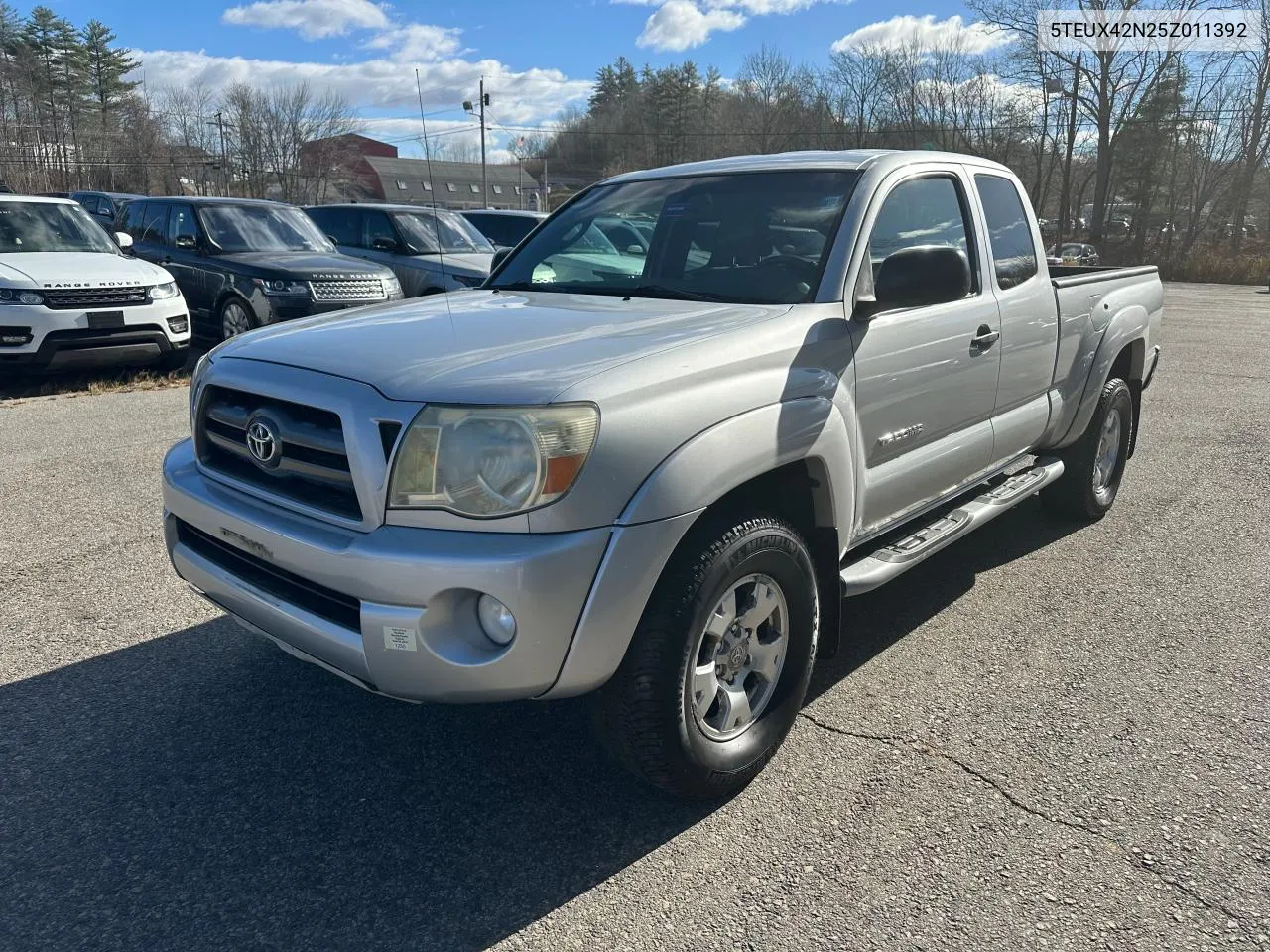 2005 Toyota Tacoma Access Cab VIN: 5TEUX42N25Z011392 Lot: 80701104