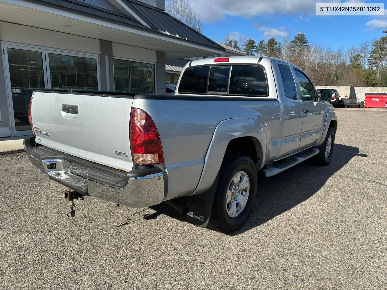 2005 Toyota Tacoma Access Cab VIN: 5TEUX42N25Z011392 Lot: 80701104