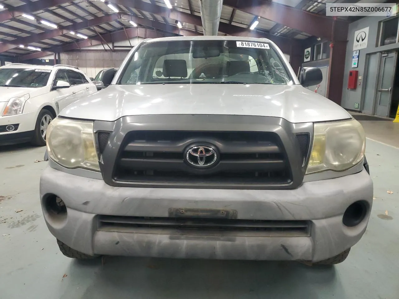 2005 Toyota Tacoma VIN: 5TEPX42N85Z006677 Lot: 81876104